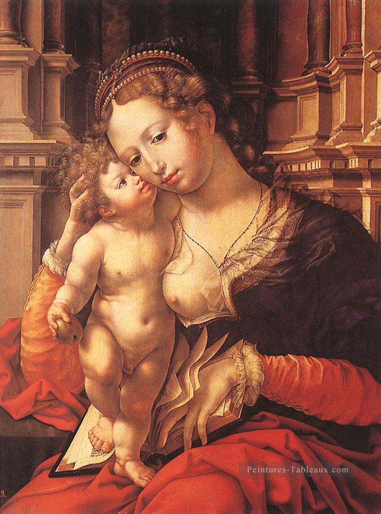 Vierge à l’Enfant Jan Mabuse Peintures à l'huile